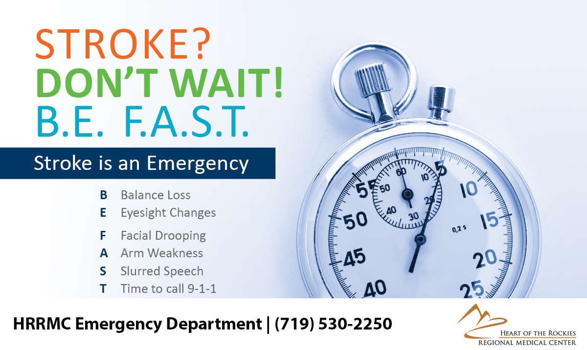 Stroke Symptoms Infograph